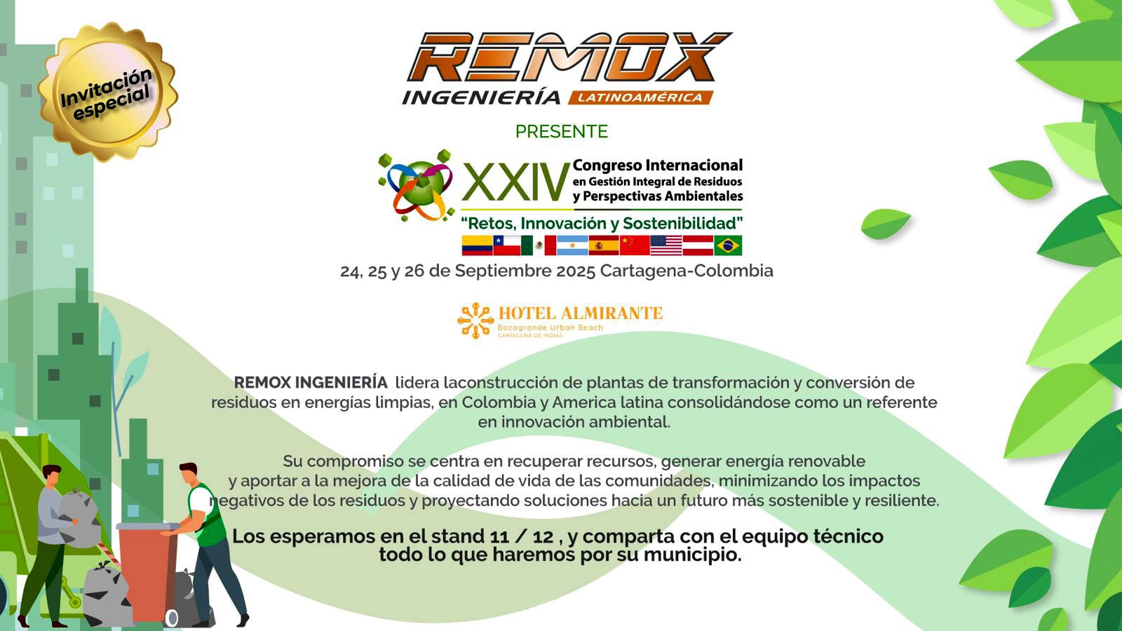 INVITACIÓN CONGRESO CARTAGENA 2025